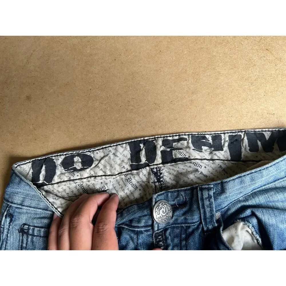 Do Denim Men’s Jeans Y2K Grunge Retro Western Pockets Rare Do denim 30/32